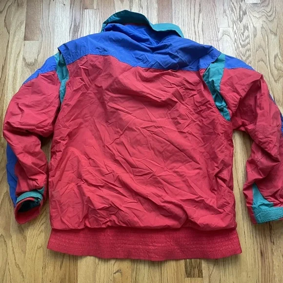 Men's Vintage 90's Columbia Radial Sleeve Color Block 3 In 1 Winter Jacket Sz XL